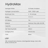 HydroMax - 300ml (Free Hydrogen Face Mist Sprayer)