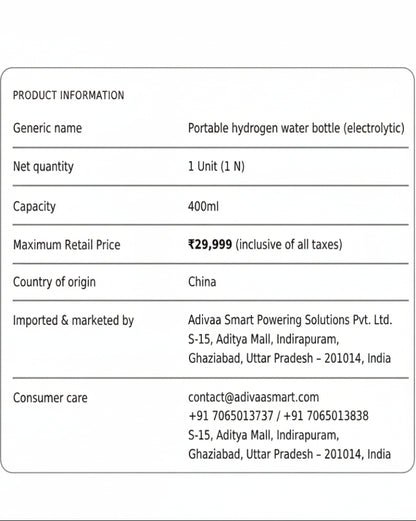 Does Hydrogen Water Actually Work? The Real Science. Hydrogen Water Ke Fayde. Hindi/Hinglish Mein.Hydrogen Water Bottle Discount India. Limited Offers.