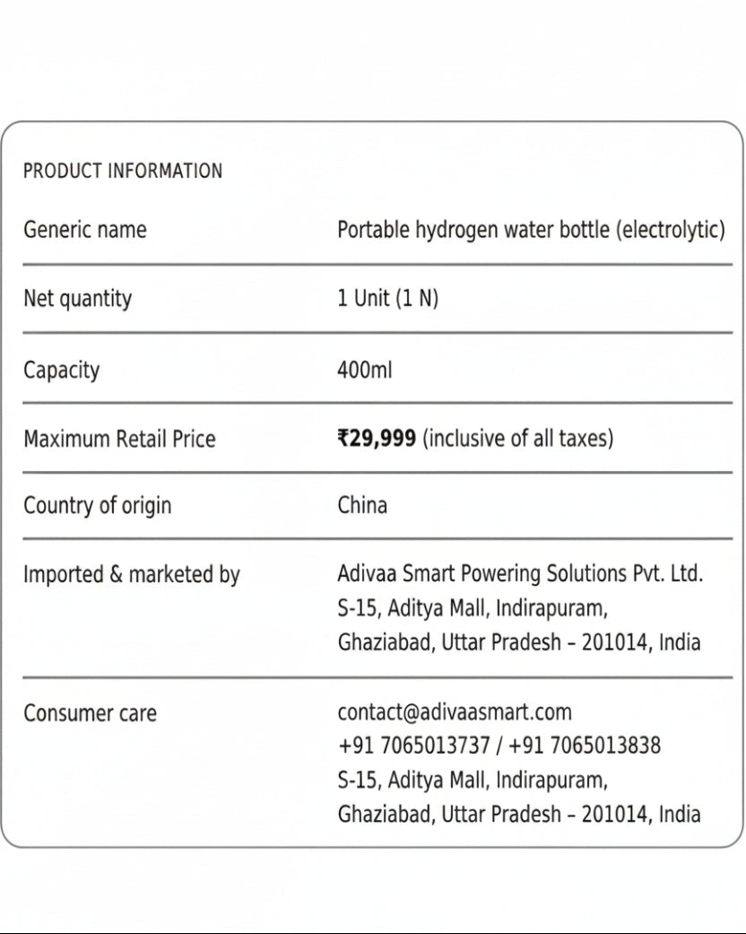 Does Hydrogen Water Actually Work? The Real Science. Hydrogen Water Ke Fayde. Hindi/Hinglish Mein.Hydrogen Water Bottle Discount India. Limited Offers.