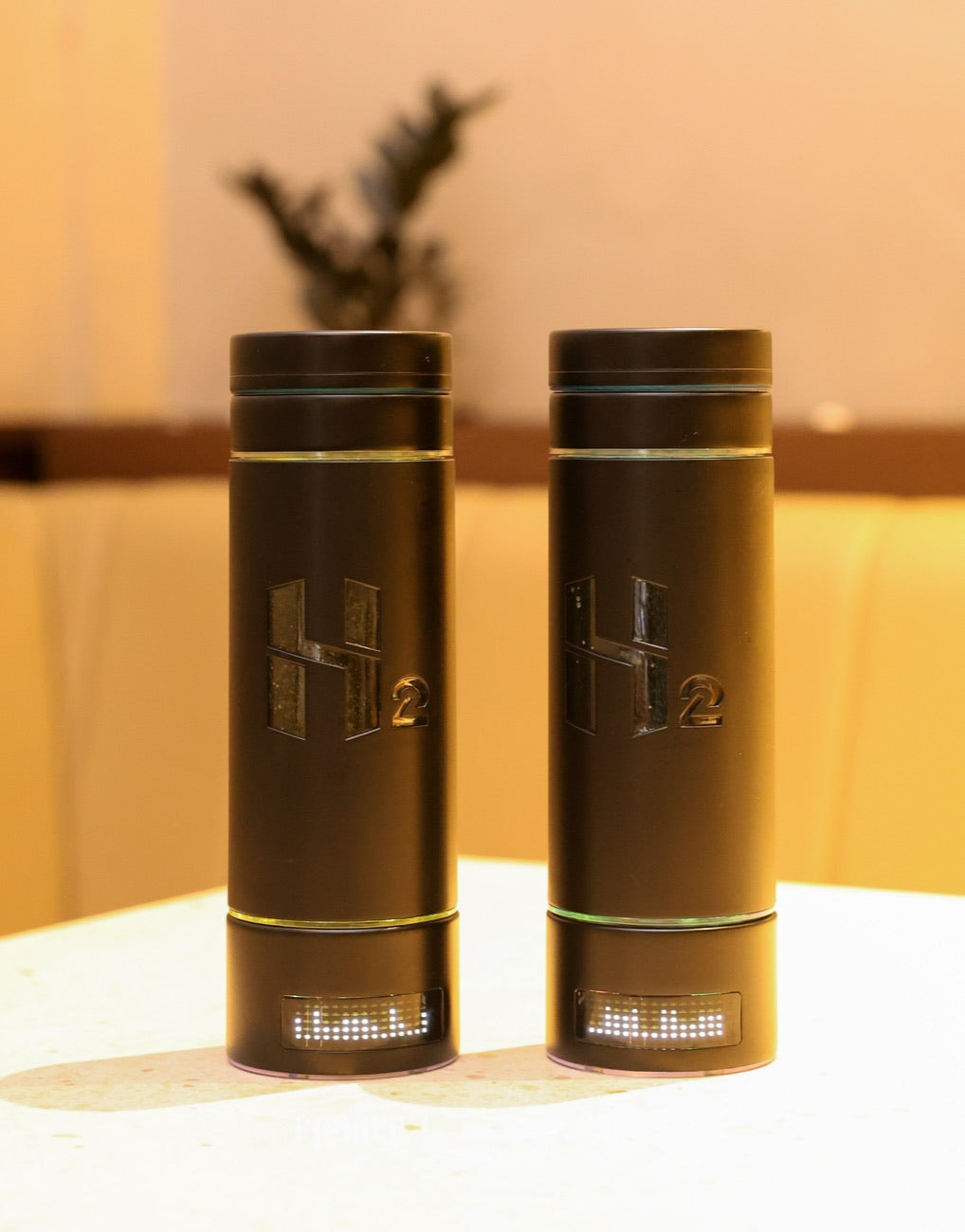 Two identical HydroMax bottles side by side