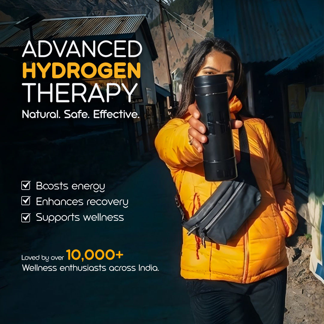 Advanced hydrogen therapy: natural, safe, effective. boosts energy, enhances recovery, supports wellness