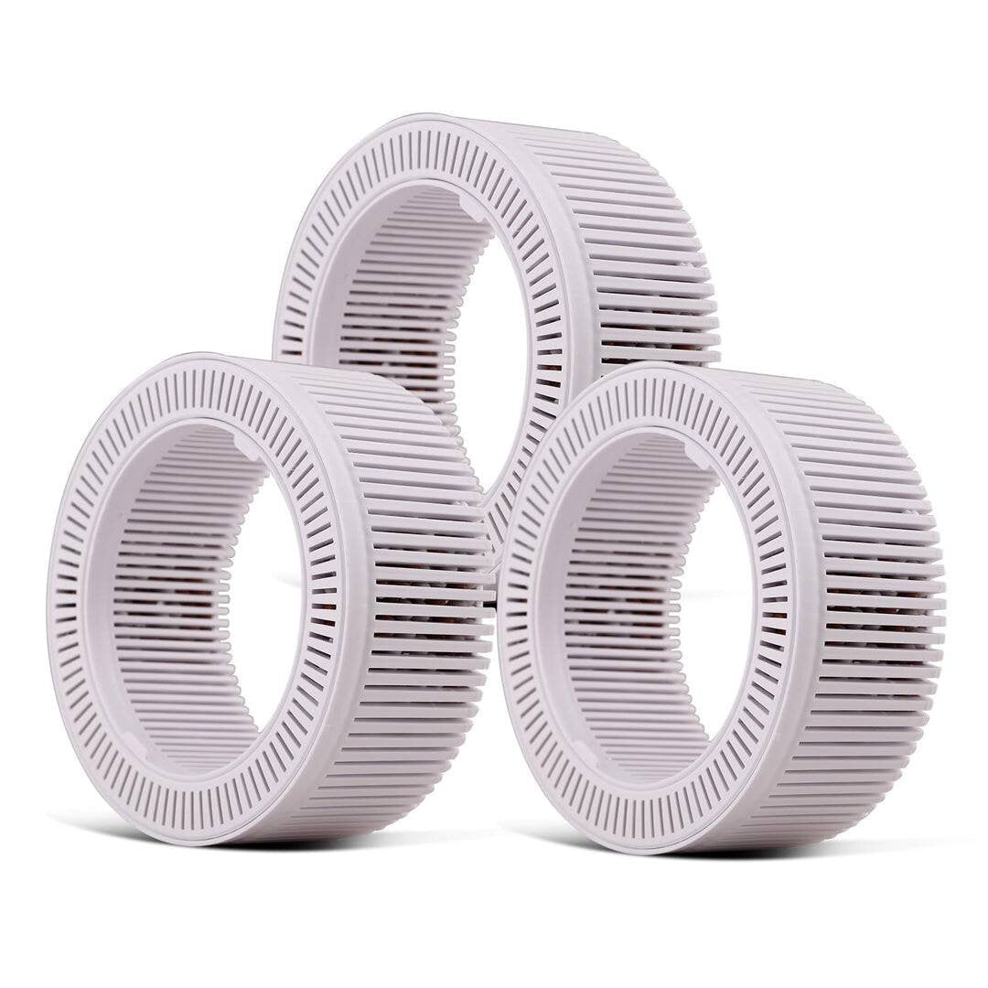 Three calcium-sulfite replacement filters